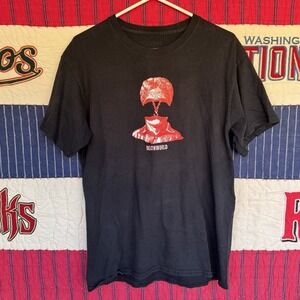 Size L - Deathworld Chain Face Black Tee‎